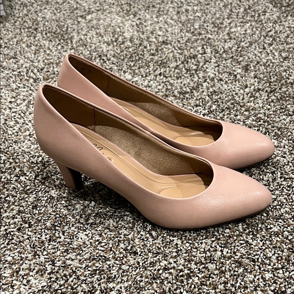 Abella Blush Pink Heels